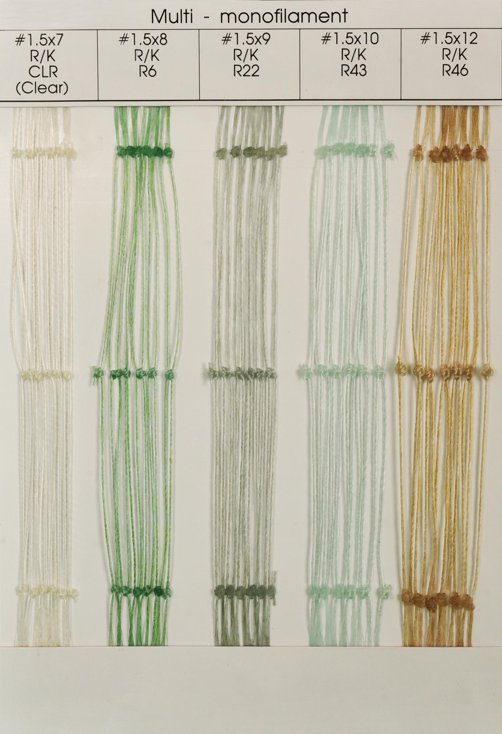 Thai Nitto Net Color Guide